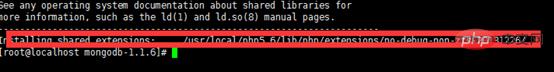 安装mongodb php扩展的方法