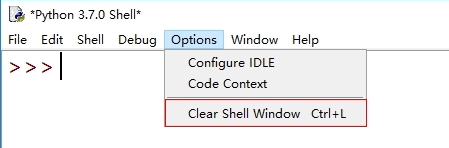 python3.4实现清屏的方法