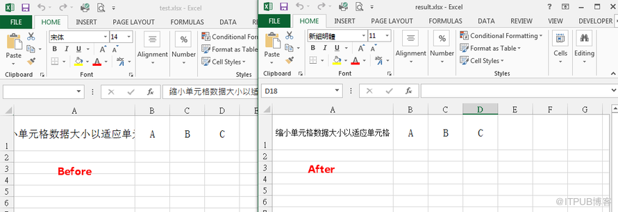 C#怎么設(shè)置Excel數(shù)據(jù)自適應(yīng)行高、列寬