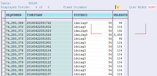 如何查看类型为LRAW的SAP ABAP数据库表字段的内容