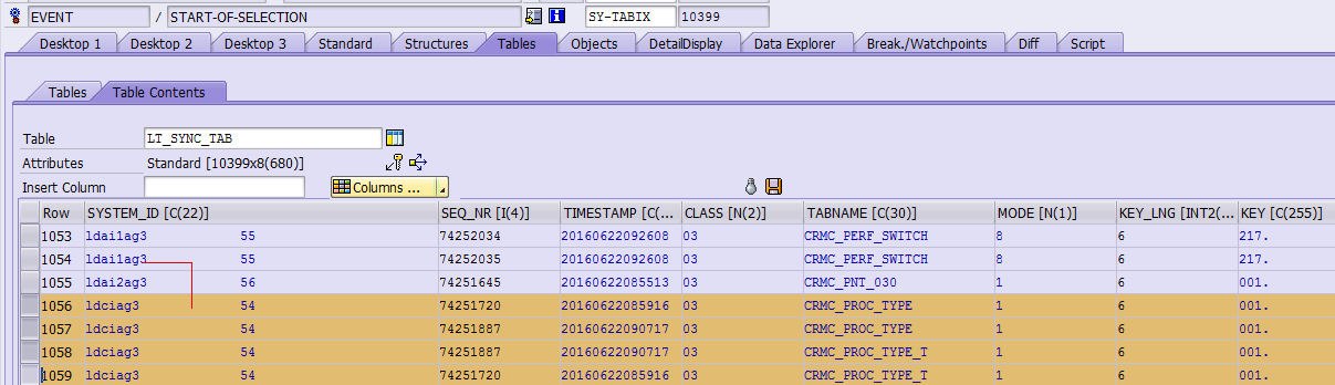 如何查看類型為L(zhǎng)RAW的SAP ABAP數(shù)據(jù)庫(kù)表字段的內(nèi)容