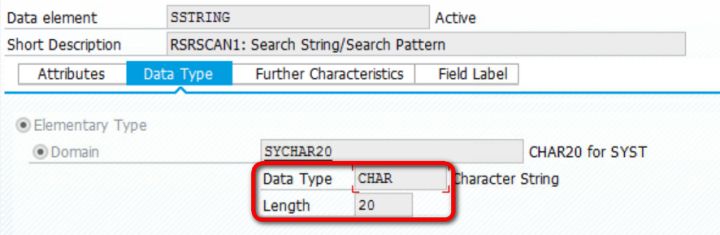 SAP ABAP字符变量和字符串变量怎么理解