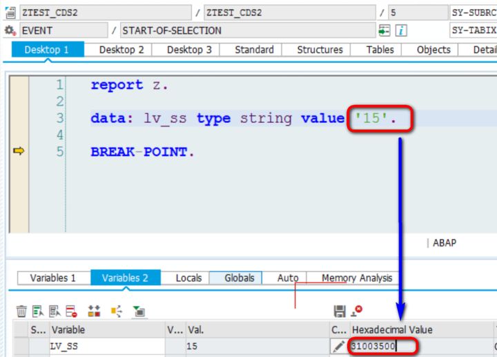 SAP ABAP字符变量和字符串变量怎么理解