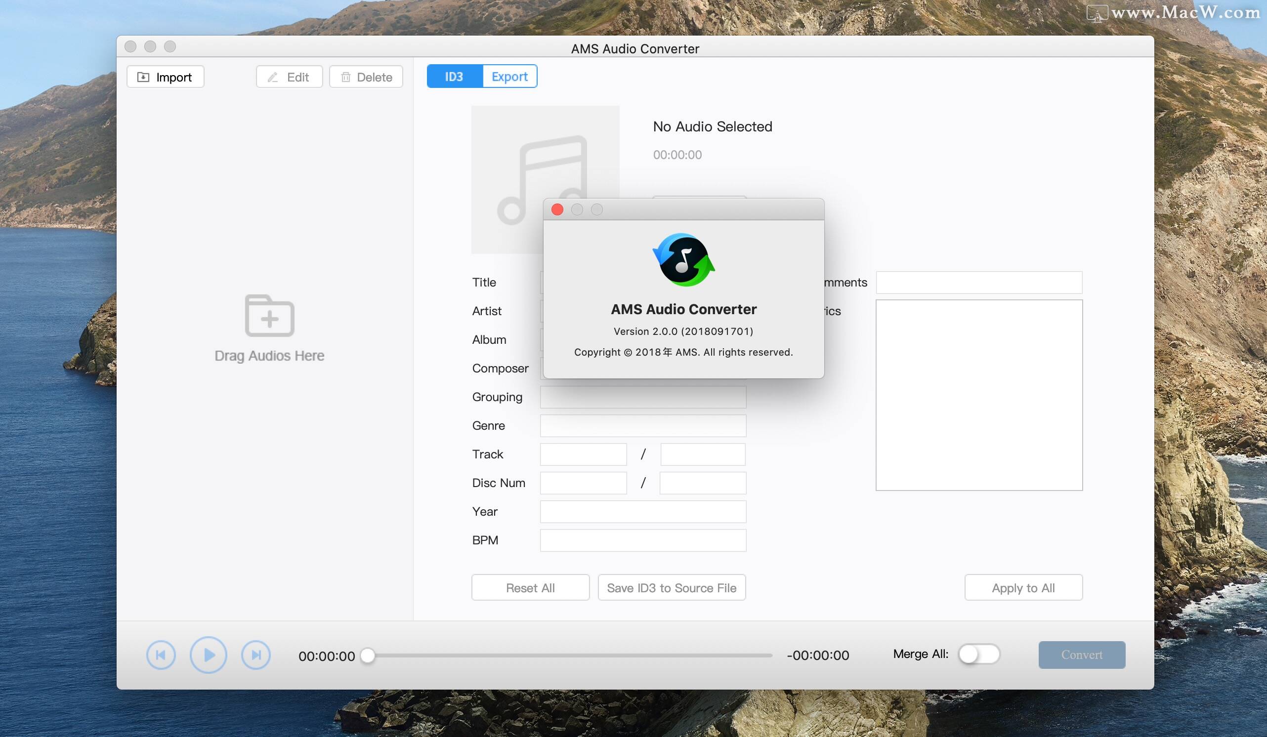 AMS Audio Converter for Mac工具有什么用