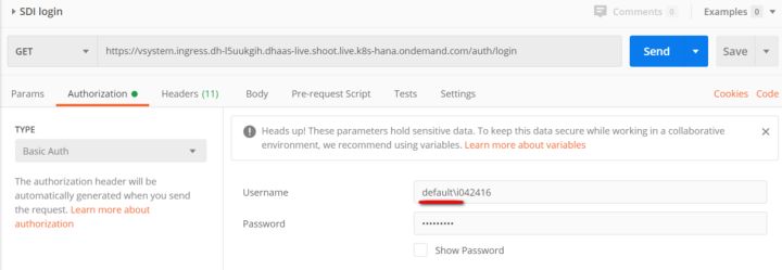 SAP Data Intelligence API是怎么获得Access Token