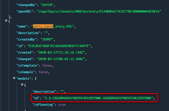 使用url参数传递SAP Analytics Cloud filter的示例分析