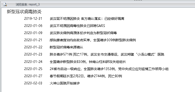 大数据中报表工具如何制作带有时间轴的记录表