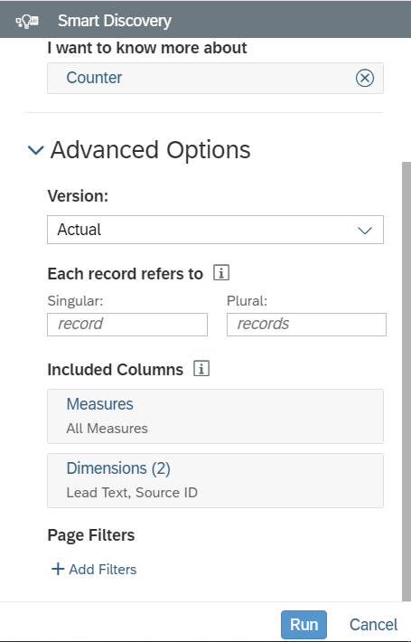 SAP Analytics Cloud里的Smart Insight功能是什么