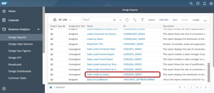 怎么配置SAP Analytics Cloud到SAP Cloud for Customer的连接