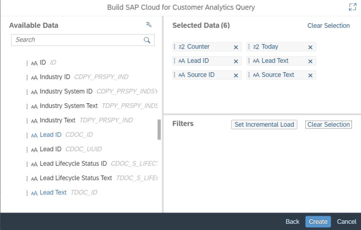 怎么配置SAP Analytics Cloud到SAP Cloud for Customer的连接