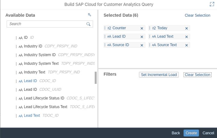 怎么配置SAP Analytics Cloud到SAP Cloud for Customer的連接