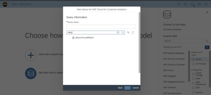 SAP Analytics Cloud和SAP Cloud for Customer的集成是什么