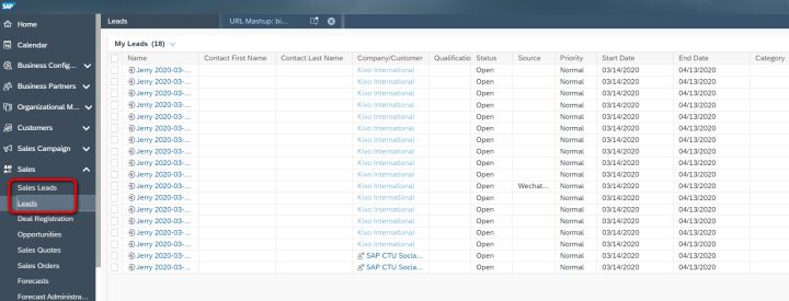 SAP Cloud for Customer里新的Lead UI对Mashup集成的支持原理是什么