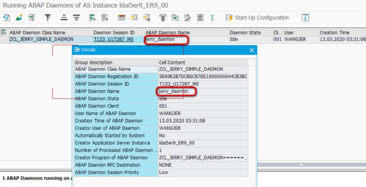 SAP ABAP守护进程的实现方式是什么