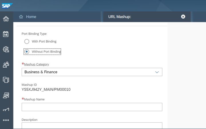 怎么创建URL Mashup并插入到SAP Cloud for Customer标准页面里