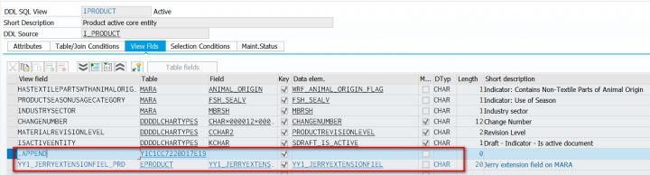 SAP S/4HANA CDS view的擴展原理是什么