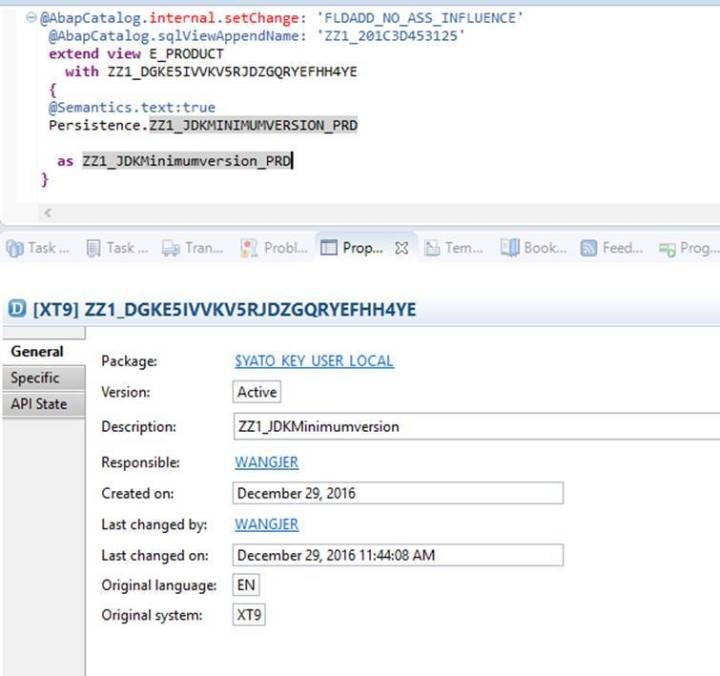 SAP S/4HANA CDS view的擴展原理是什么