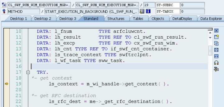 怎么调试SAP Interaction center inbox的工作流WS14000164