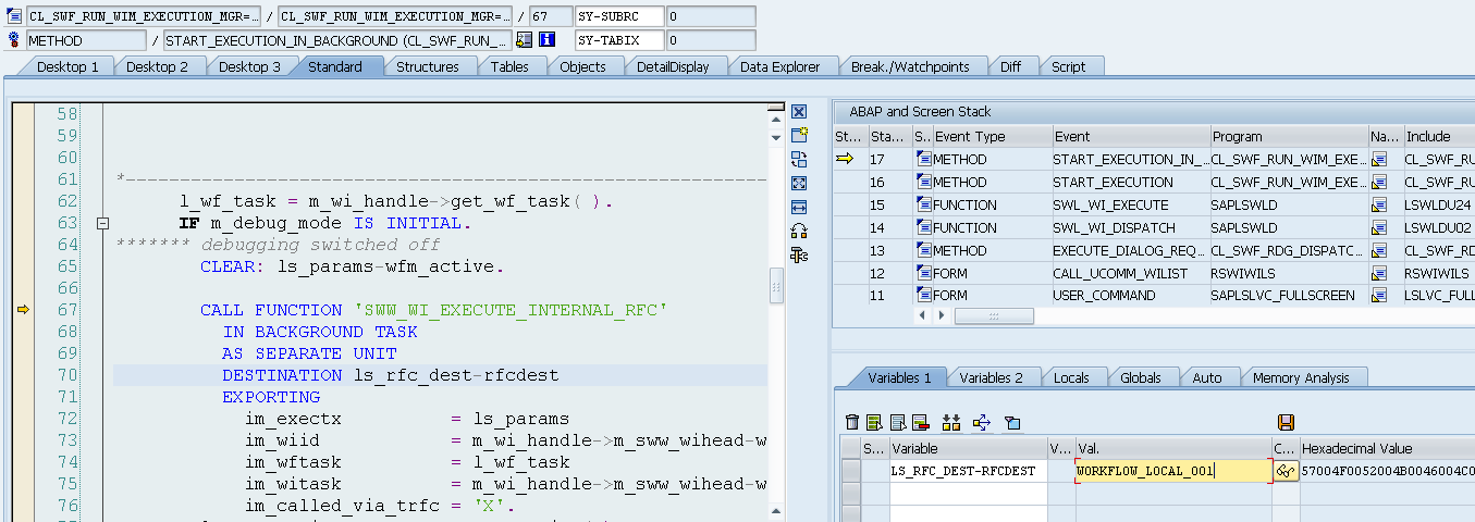 怎么调试SAP Interaction center inbox的工作流WS14000164