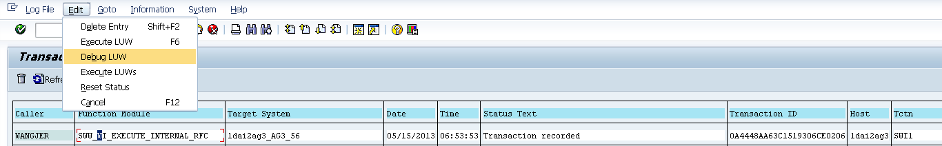 怎么调试SAP Interaction center inbox的工作流WS14000164