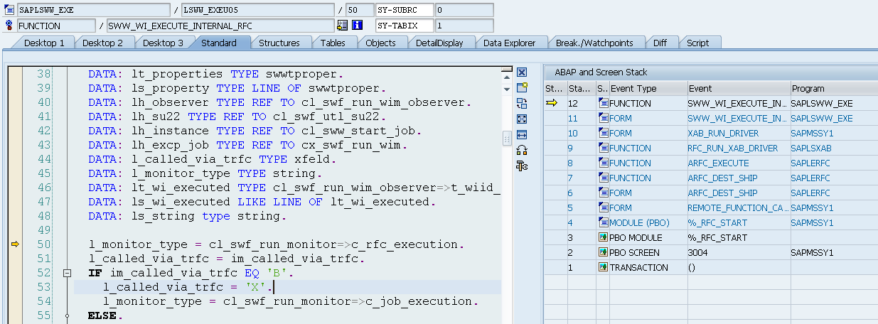 怎么调试SAP Interaction center inbox的工作流WS14000164