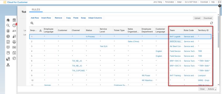 SAP Cloud for Customer里的Service Request Route实现原理是怎样的