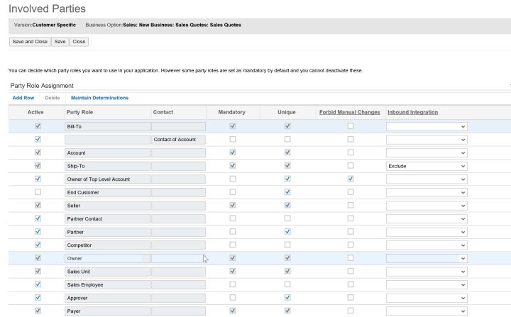 SAP CRM和Cloud for Customer订单中业务伙伴的自动决定机制是怎样的