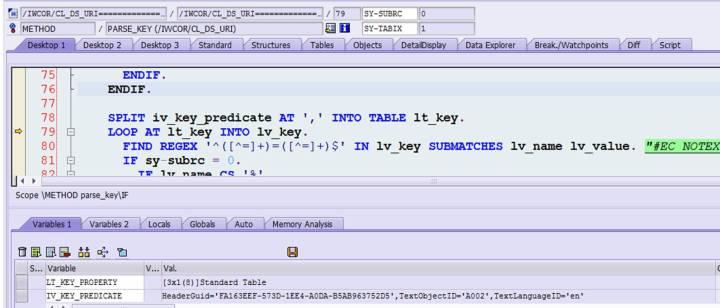 SAP gateway处理multiple key的逻辑是什么