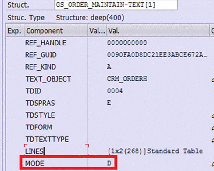 SAP CRM WebClient UI上怎样将text area里的文本清空的后台处理