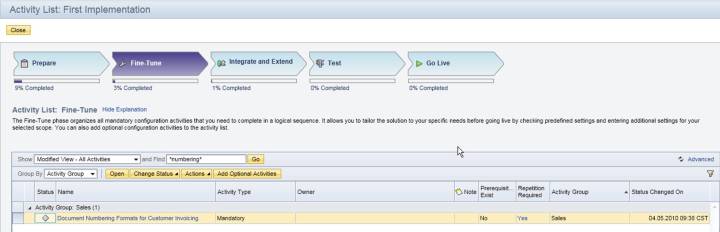 怎么启用SAP Business by design里的Correction Invoice功能