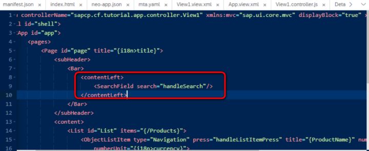 SAP UI5应用里搜索功能的实现是怎样的