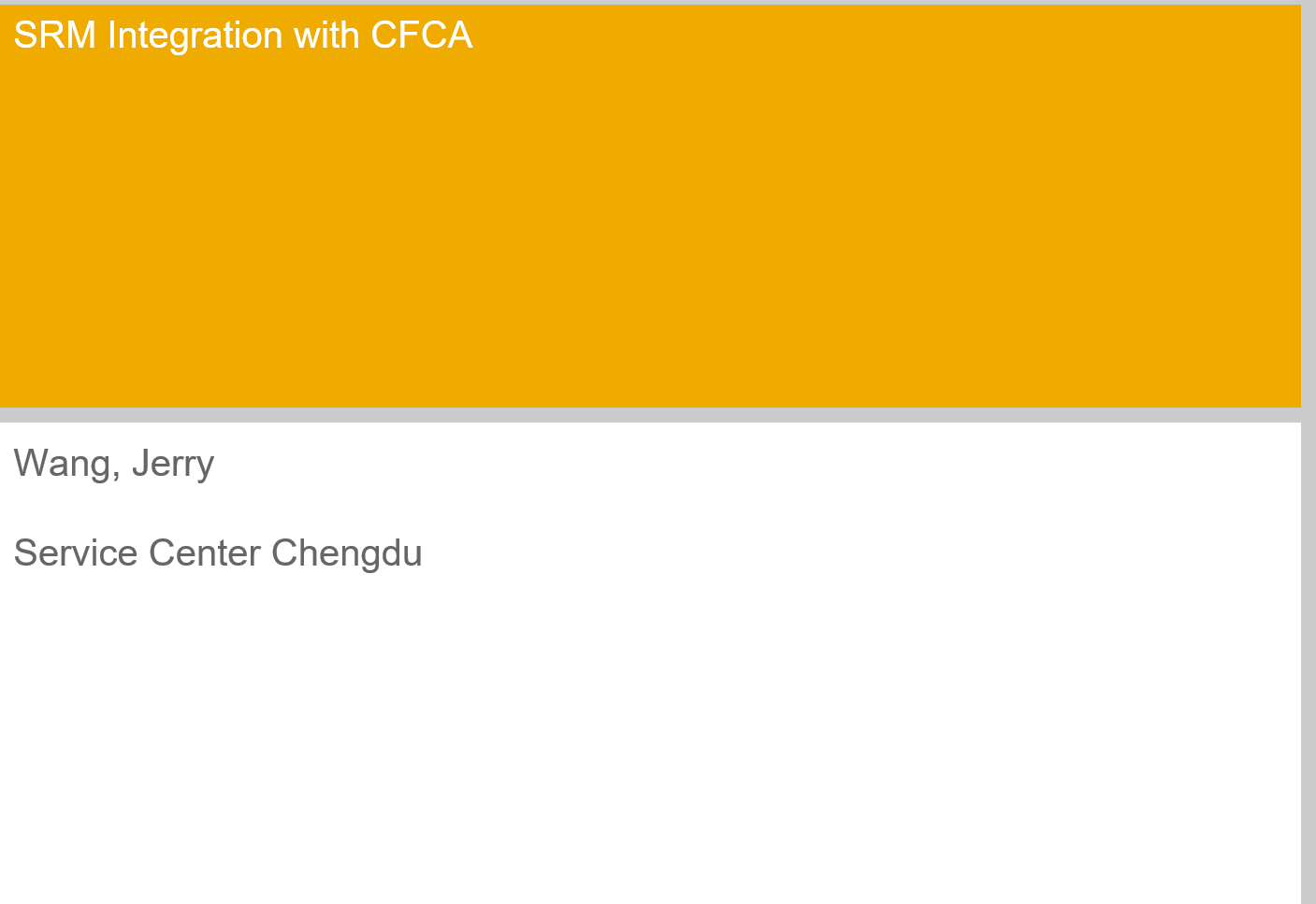 SAP SRM ABAP Webdynpro和CFCA usb key集成的原型开发是怎样的