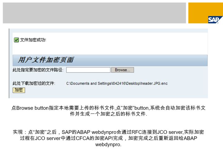 SAP SRM ABAP Webdynpro和CFCA usb key集成的原型開發(fā)是怎樣的