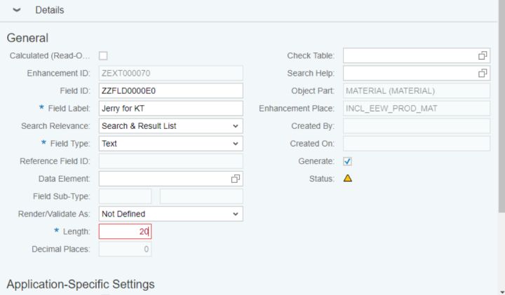 SAP CRM和Cloud for Customer的扩展字段元数据怎么理解