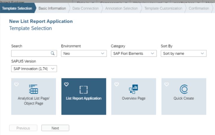 如何使用SAP WebIDE创建SAP Fiori Elements应用