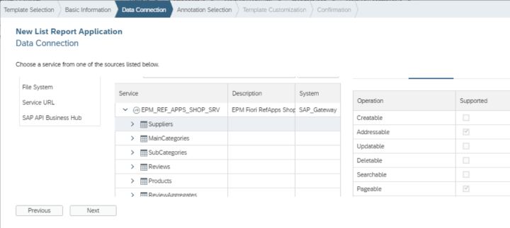 如何使用SAP WebIDE创建SAP Fiori Elements应用