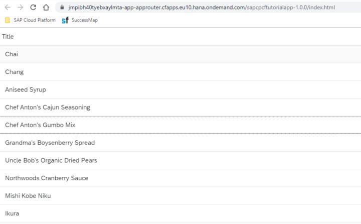 SAP UI5应用里的列表怎么处理