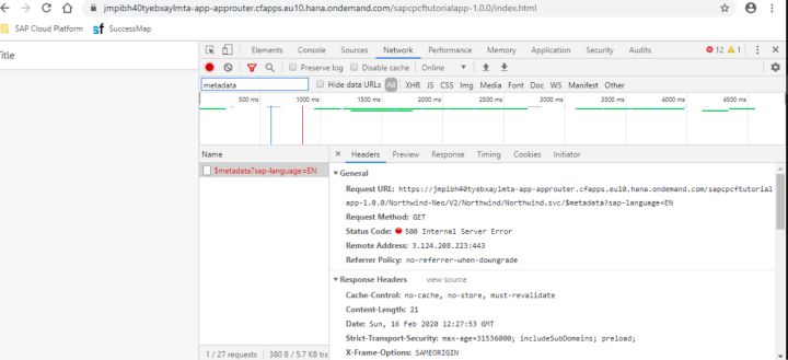 SAP WebIDE OData下拉菜单里的Destination是怎么来的