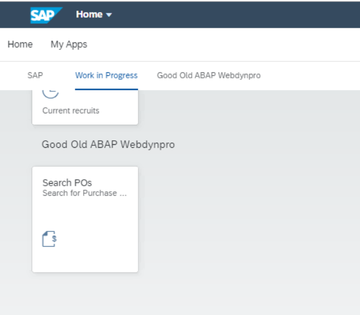 怎么把ABAP webdynpro应用配置到SAP Fiori Launchpad里