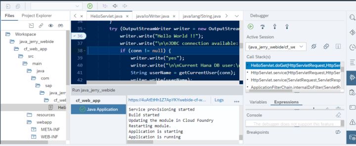 怎么使用SAP WebIDE创建开发Java应用