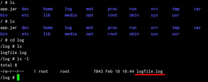 运行在Docker里的SpringBoot应用是如何查看记录在文件系统的日志