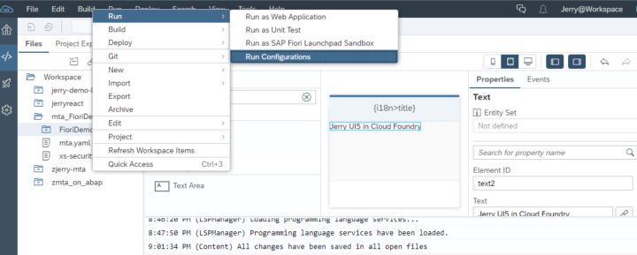 如何使用SAP Cloud WebIDE创建SAP UI5应用并部署