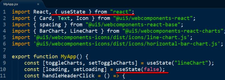 如何實現(xiàn)SAP UI5 Web Component React控件的加載效果