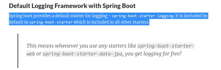 SpringBoot中怎么实现一个slf4j日志功能