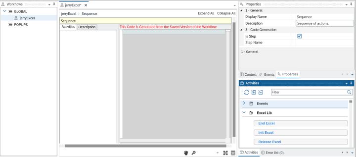 怎么使用SAP Intelligent Robotic Process Automation自动操作Excel