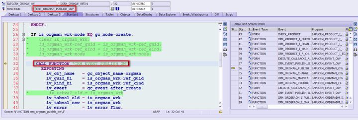 SAP CRM 事务码CRMV_EVENT的用法是什么