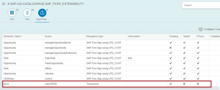 如何把SAP GUI的事务码配置到SAP Fiori Launchpad里