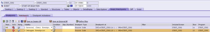 實(shí)現(xiàn)ABAP條件斷點(diǎn)的三種方式分別是什么