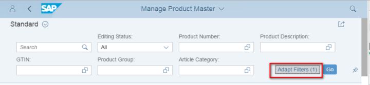 SAP S/4HANA Material Fiori应用的搜索实现原理是什么