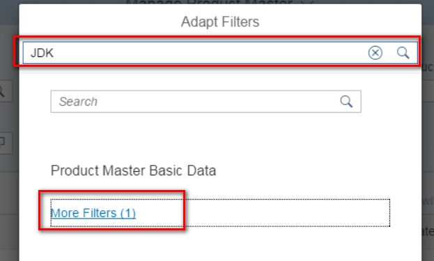 SAP S/4HANA Material Fiori应用的搜索实现原理是什么